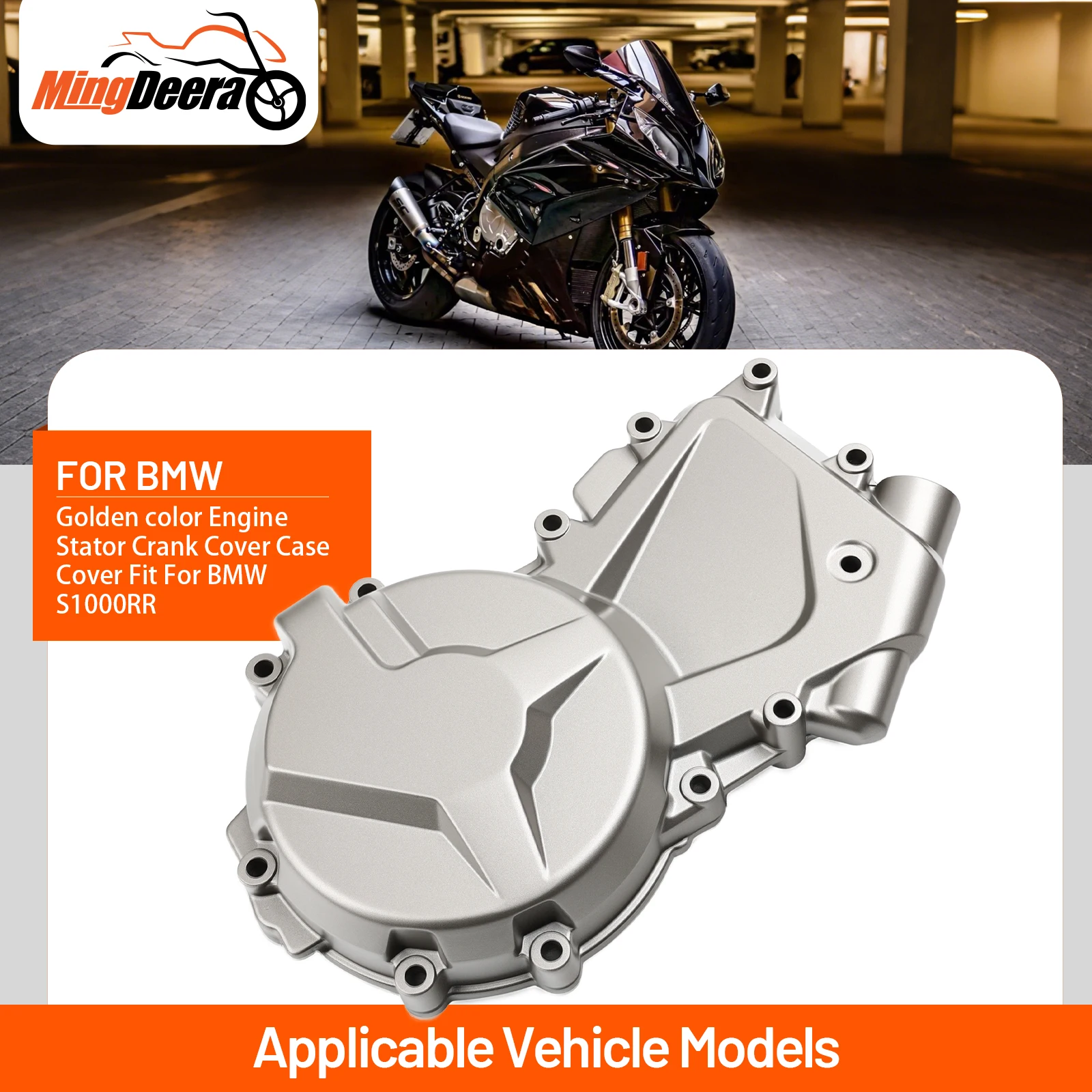 Motorcycle Engine Cover Stator Housing Fit For BMW S1000RR 2009-2018 S1000R 2014-2020 Durable Aluminum Construction With Gasket
Motorcycle Engine Cover Stator Housing Fit For BMW S1000RR 2009-2018 S1000R 2014-2020 Durable Aluminum Construction With Gasket