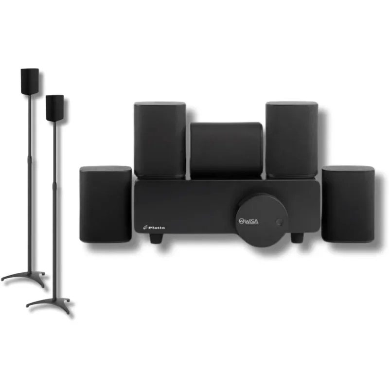 HOME.Speaker Stands - Wireless Home Theater System for Smart TV - WiSA Certified
HOME.Speaker Stands - Wireless Home Theater System for Smart TV - WiSA Certified