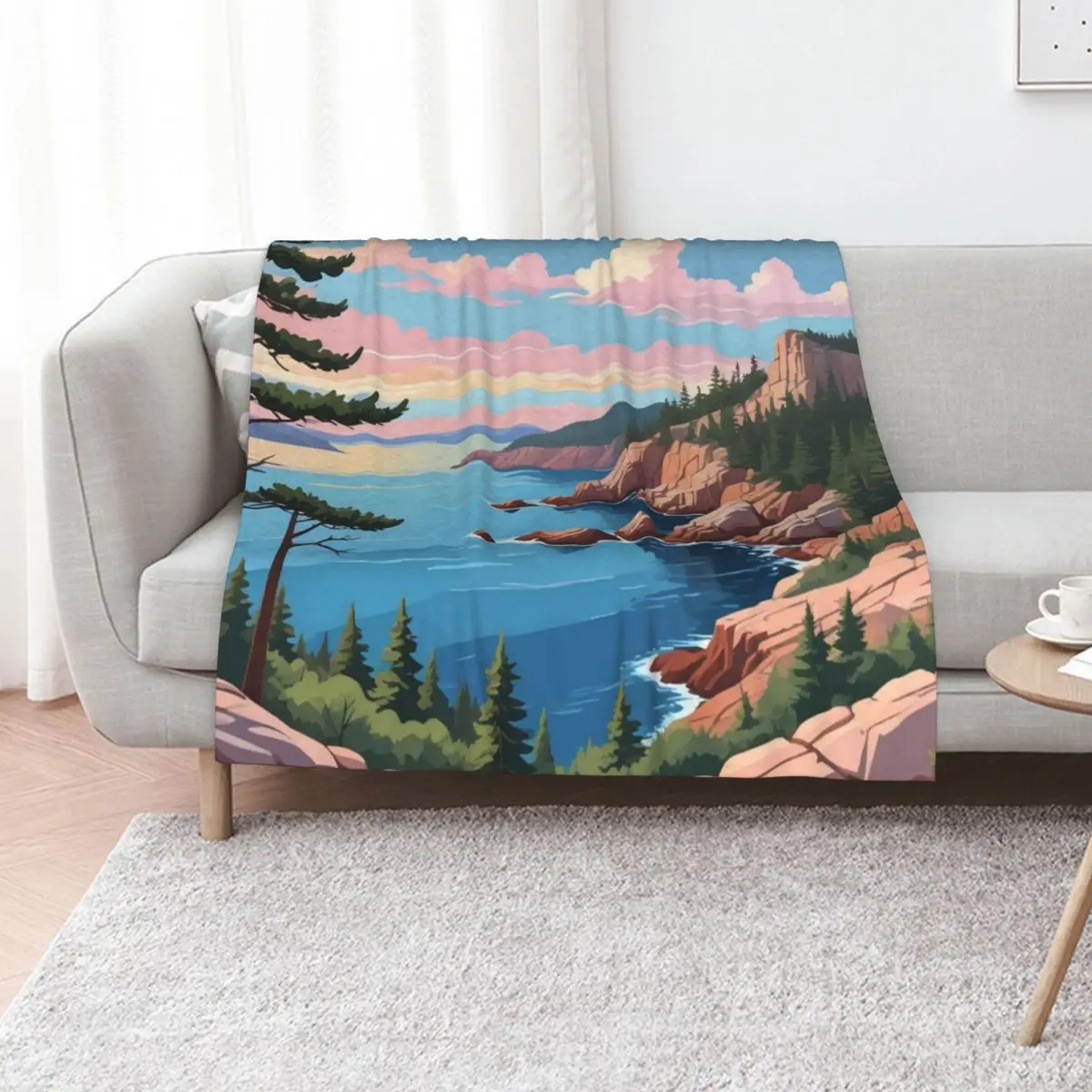 Acadia National Park Throw Blanket Large Picnic Custom Soft Plaid Blankets
Acadia National Park Throw Blanket Large Picnic Custom Soft Plaid Blankets