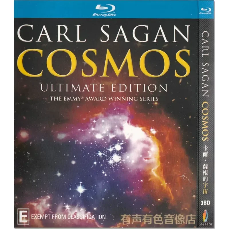 Blu-ray popular science documentary Carl Sagan's Universe high-definition 3BD disc non-DVD disc
Blu-ray popular science documentary Carl Sagan's Universe high-definition 3BD disc non-DVD disc