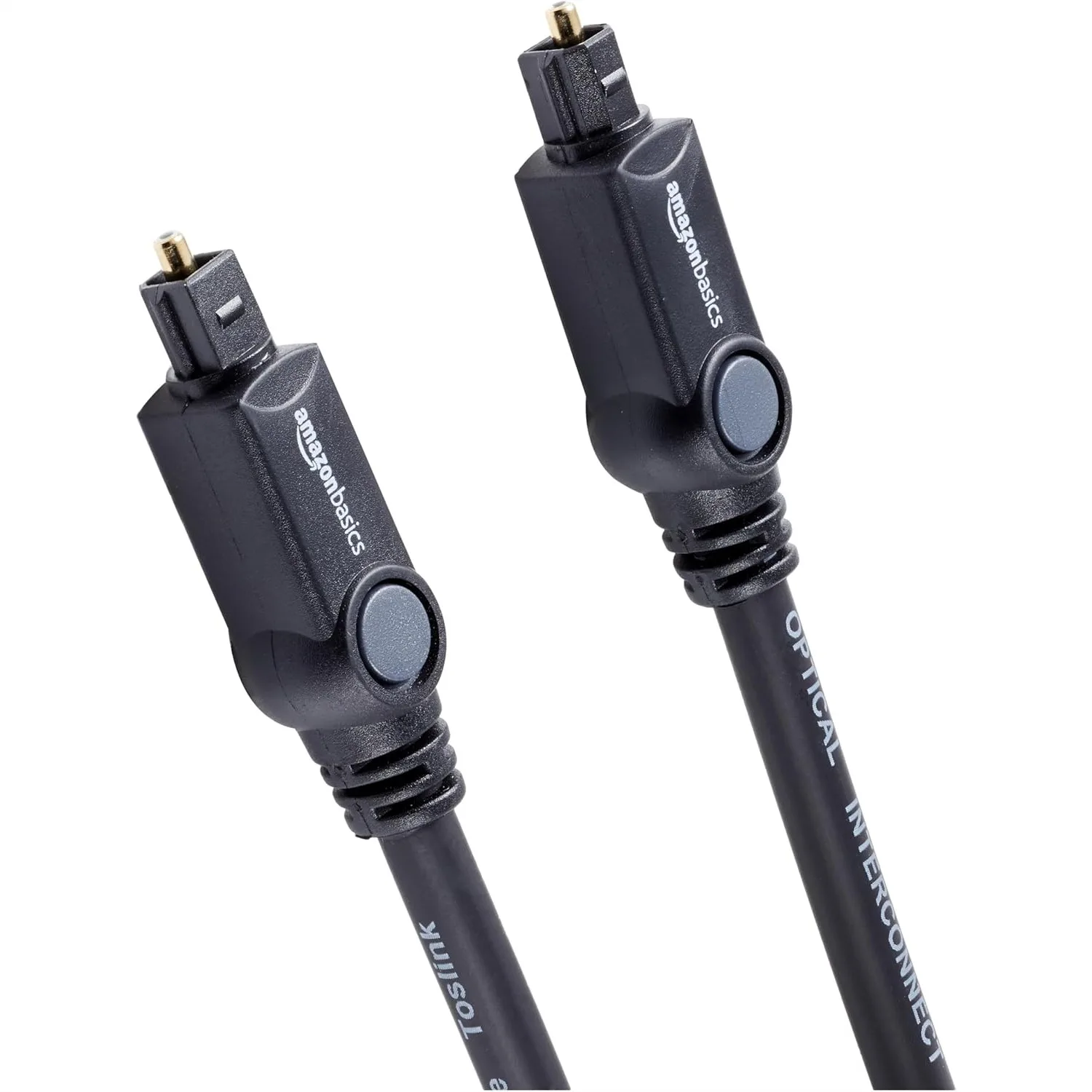 Toslink Digital Optical Audio Fiber Optic Cable, Multi-Channel, Gold-Plated Connectors, 3.3 Feet for Sound Bar, Home Theatre
Toslink Digital Optical Audio Fiber Optic Cable, Multi-Channel, Gold-Plated Connectors, 3.3 Feet for Sound Bar, Home Theatre