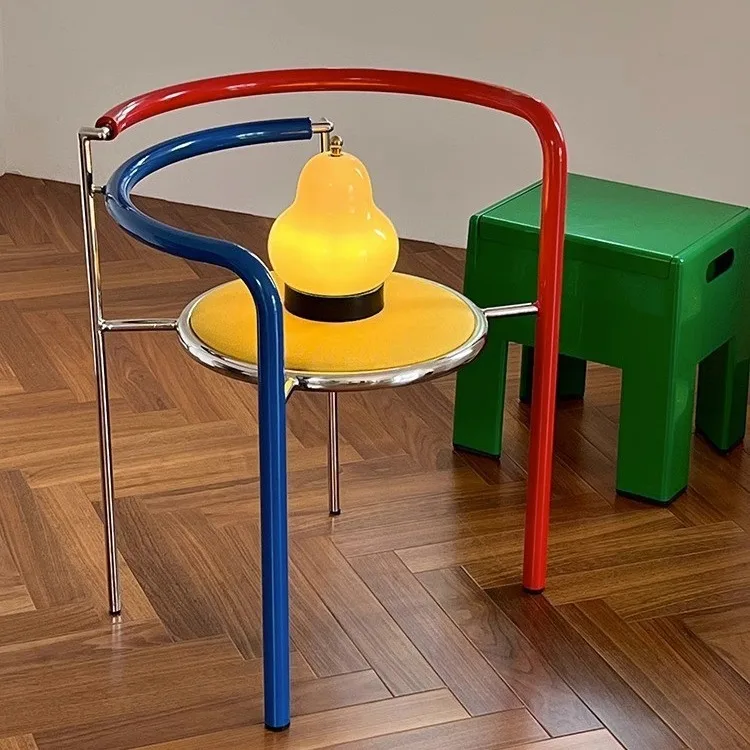 blue steel pipe chair stainless steel home blogger with the same Bauhaus dining chair simple contrasting leisure chair
blue steel pipe chair stainless steel home blogger with the same Bauhaus dining chair simple contrasting leisure chair