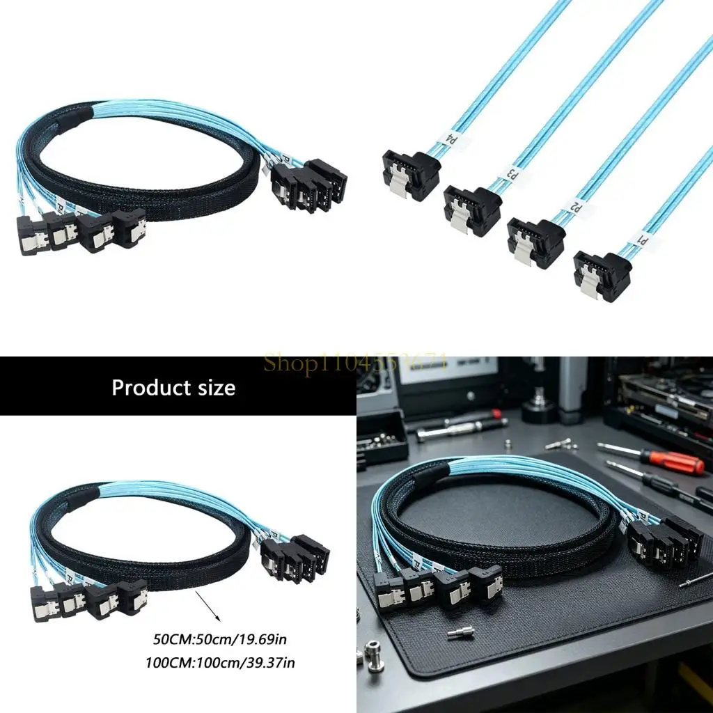Best Seller SAS4.0 4 Port Cable 90 Degree Connectors Data Transfer for Server
Best Seller SAS4.0 4 Port Cable 90 Degree Connectors Data Transfer for Server