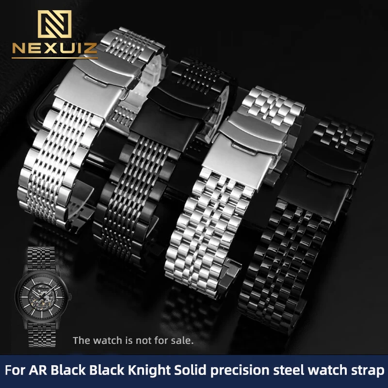 Men's Universal Precision Steel Watch Strap For Armani Black Knight Bracelet AR2447 AR11242 AX1326 AX2719 Men's Watchband
Men's Universal Precision Steel Watch Strap For Armani Black Knight Bracelet AR2447 AR11242 AX1326 AX2719 Men's Watchband