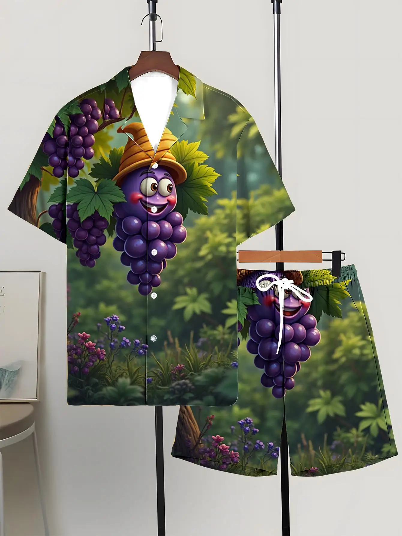 Men's Shirt Sets 2026 Spring/Summer Graphic drip clothing 2 piece set 3D Printed outfits two piece jogging set Suit for man
Men's Shirt Sets 2026 Spring/Summer Graphic drip clothing 2 piece set 3D Printed outfits two piece jogging set Suit for man