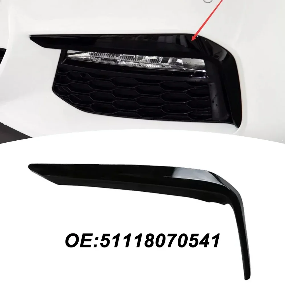 2pcs Car Front Bumper Fog Light Eyelid Cover Trim For BMW 5-Series G30 For M-Sport 2016-2020 51118070541-Left, 51118070542-Right
2pcs Car Front Bumper Fog Light Eyelid Cover Trim For BMW 5-Series G30 For M-Sport 2016-2020 51118070541-Left, 51118070542-Right