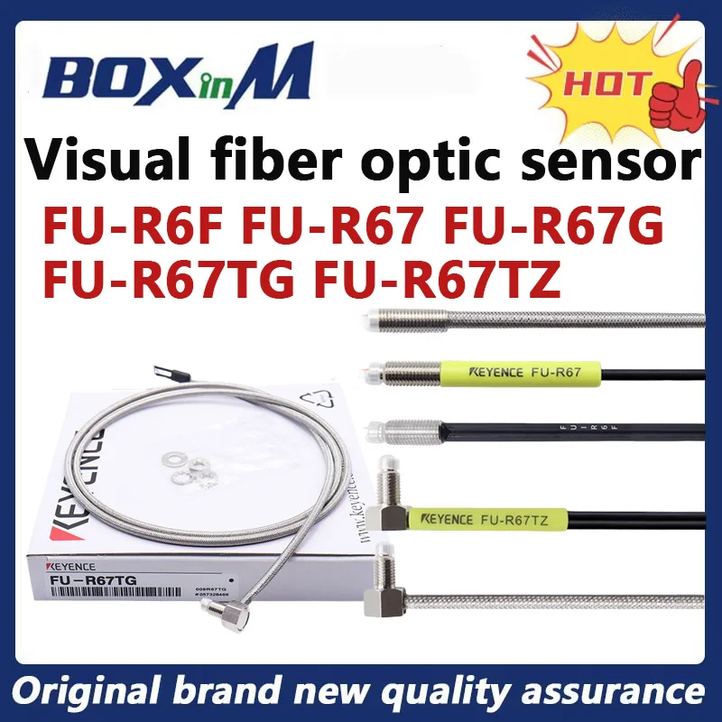 100% KEYENCE New original FU-R6F FU-R67 FU-R67G FU-R67TG FU-R67TZ M6 thread hexagonal reflective visual fiber optic sensor
100% KEYENCE New original FU-R6F FU-R67 FU-R67G FU-R67TG FU-R67TZ M6 thread hexagonal reflective visual fiber optic sensor