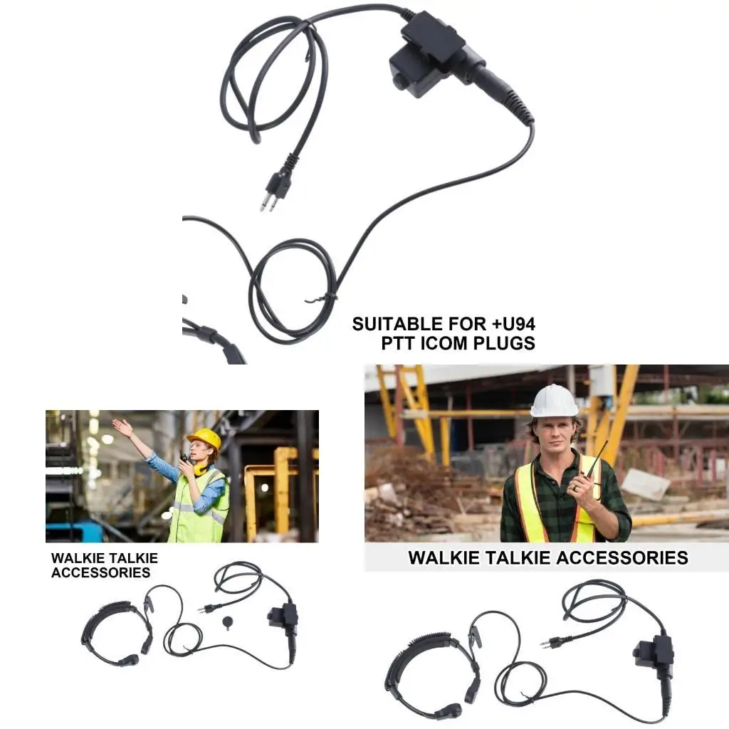 R53C Гарнитуры с воздушной трубкой и вибрацией горла PTT для IC-F4TR/IC-F10/IC-F20
R53C Гарнитуры с воздушной трубкой и вибрацией горла PTT для IC-F4TR/IC-F10/IC-F20