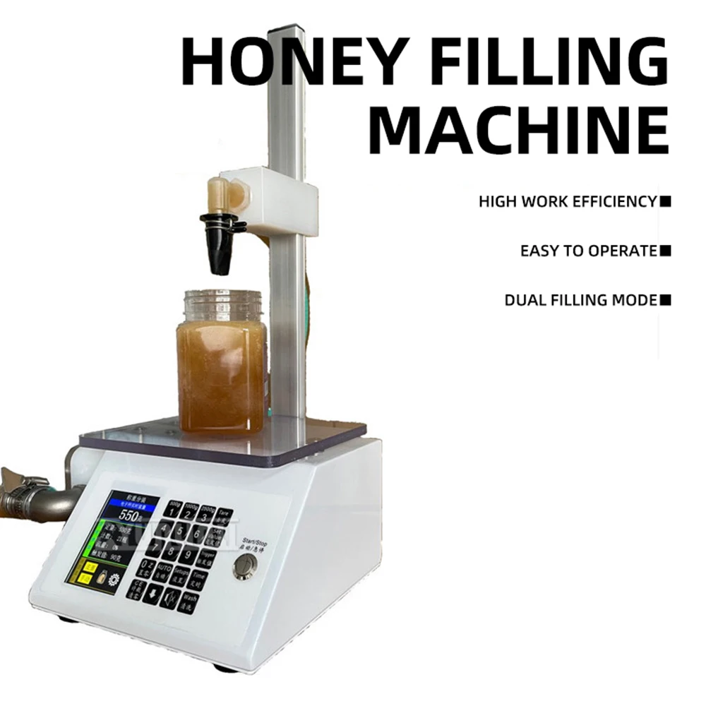 Automatic Honey Filler Machine, Drip-Free Weighing Dosing Equipment for Viscous Foods
Automatic Honey Filler Machine, Drip-Free Weighing Dosing Equipment for Viscous Foods