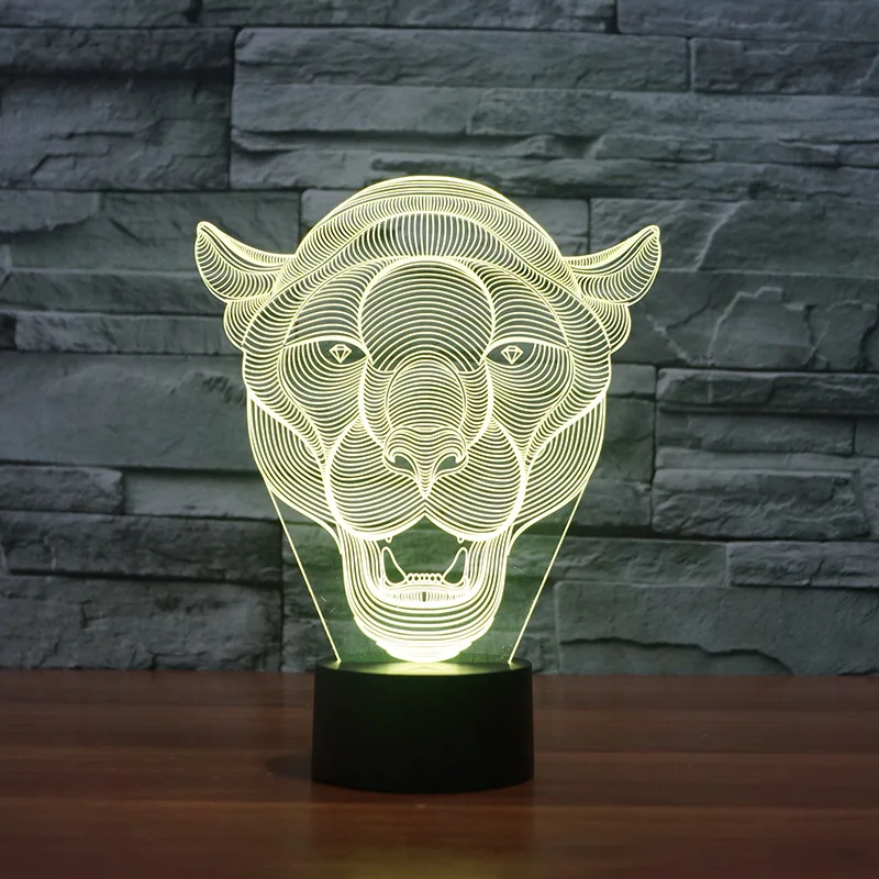 Creative 3d Night Table Lamp Creative Gift Atmosphere Leopard Style Acrylic Desk Lamp Lovely Cartoon Children's Toys
Creative 3d Night Table Lamp Creative Gift Atmosphere Leopard Style Acrylic Desk Lamp Lovely Cartoon Children's Toys