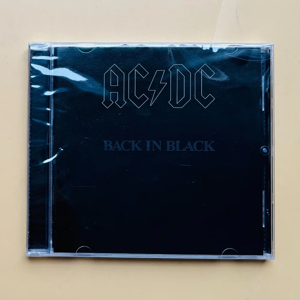 AC/DC Back In Black CD Hard Rock Classic Rock Album Iconic Hits For Car Play Fans Collection Gift In Stock
AC/DC Back In Black CD Hard Rock Classic Rock Album Iconic Hits For Car Play Fans Collection Gift In Stock