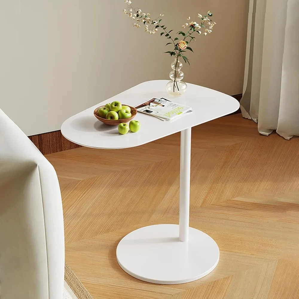 Sofa Side Table, Iron C-Shaped Living Room Side Table, Bedroom Bedside Table, Mini Corner Table (White, 50X38X63cm)
Sofa Side Table, Iron C-Shaped Living Room Side Table, Bedroom Bedside Table, Mini Corner Table (White, 50X38X63cm)