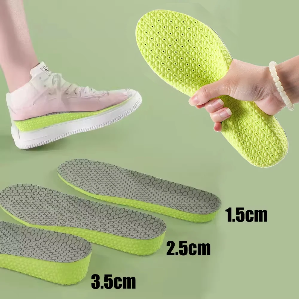 Height Increase Insole Man Woman Invisible Taller Shoe Inserts With Arch Support Shoes Pads Sport Shock Absorbing Insoles
Height Increase Insole Man Woman Invisible Taller Shoe Inserts With Arch Support Shoes Pads Sport Shock Absorbing Insoles