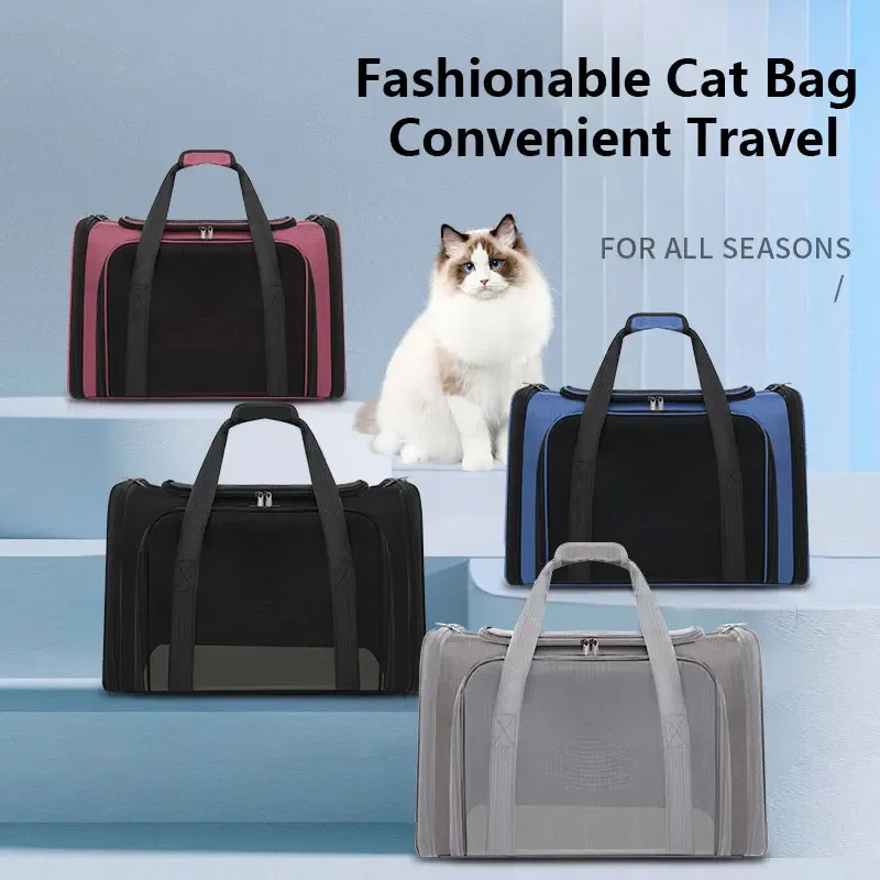 Cat Carrier Bag Soft Side Backpack Cat Pet Carriers Cat Travel Bags Airline Approved Transport For Small Dogs Cats Out going
Cat Carrier Bag Soft Side Backpack Cat Pet Carriers Cat Travel Bags Airline Approved Transport For Small Dogs Cats Out going