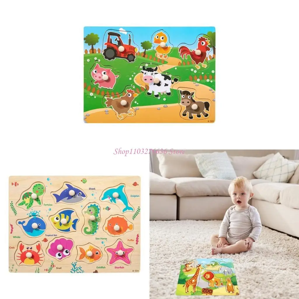 R6FD Wooden Farm Animal Marine Life Puzzle for Children Ages 3 to 6 Educational Play
R6FD Wooden Farm Animal Marine Life Puzzle for Children Ages 3 to 6 Educational Play