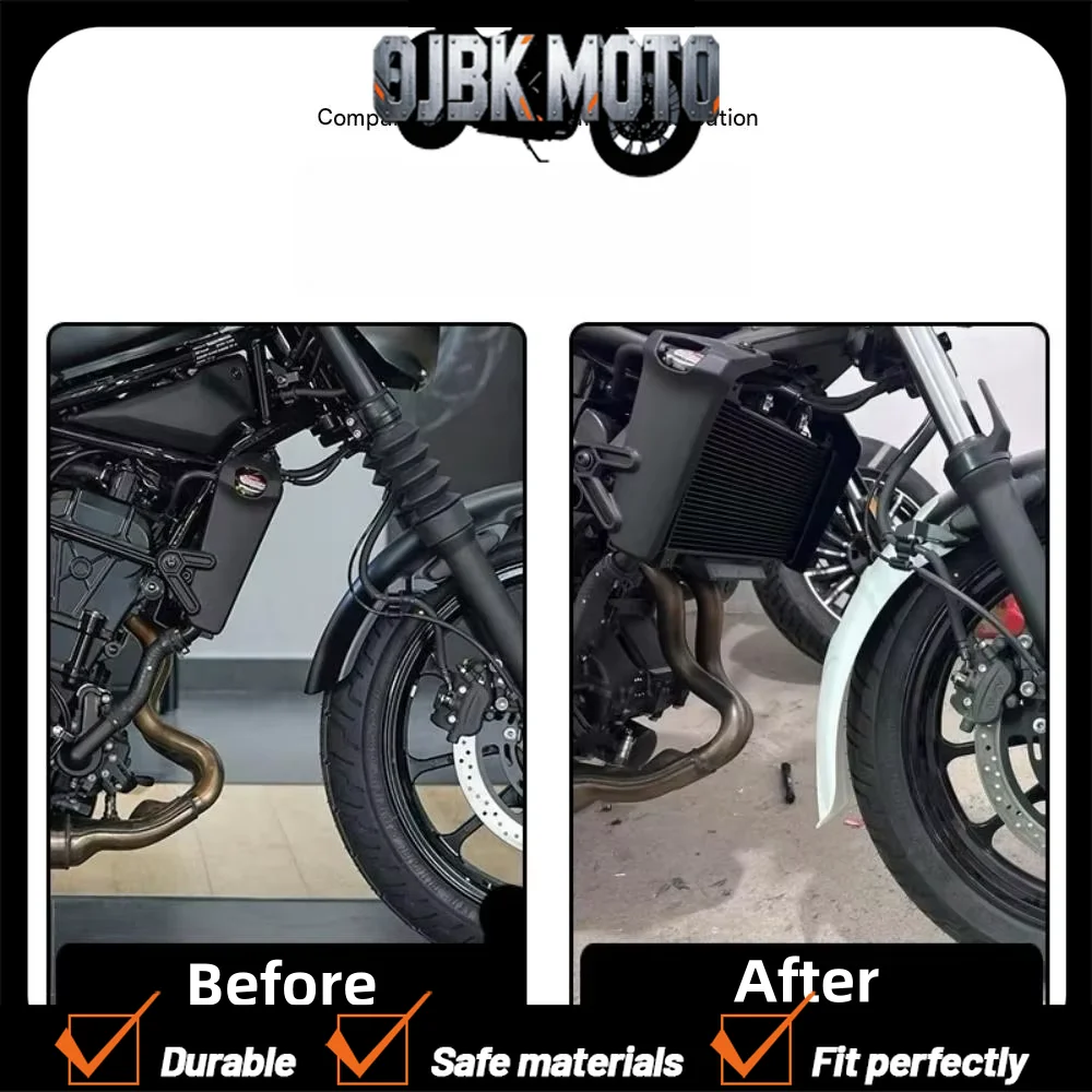 For Kawasaki Eliminator 500 modified front fender modified retro front mud plate extended sand and water guard extension plate
For Kawasaki Eliminator 500 modified front fender modified retro front mud plate extended sand and water guard extension plate