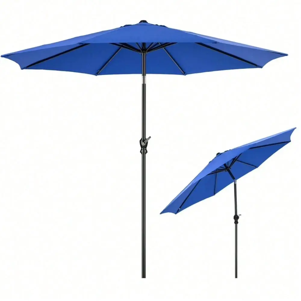 Outdoor Patio Umbrella Outdoor Table Umbrella With Push Button Tilt And Crank, Market Umbrella 8 Sturdy Ribs UV Protection Wate
Outdoor Patio Umbrella Outdoor Table Umbrella With Push Button Tilt And Crank, Market Umbrella 8 Sturdy Ribs UV Protection Wate