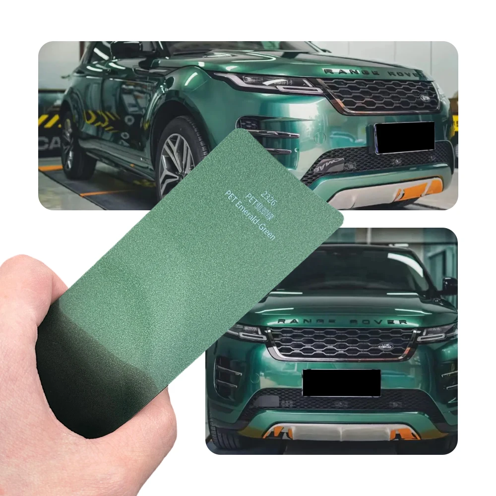 Emerald Green Crystal Car Vinyl Wrap Full Body Color Change Self Adhesive Auto Protective Film Sticker
Emerald Green Crystal Car Vinyl Wrap Full Body Color Change Self Adhesive Auto Protective Film Sticker