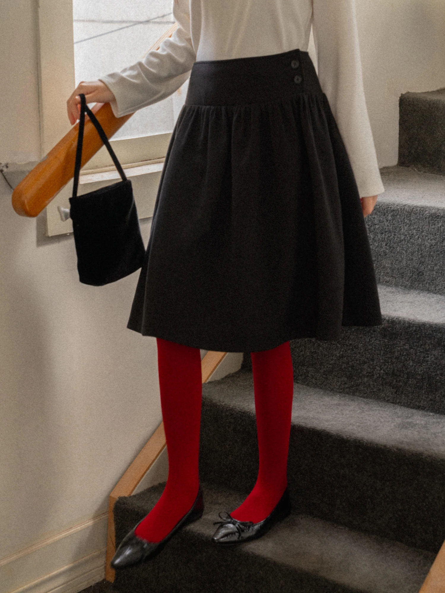 Юбка Eggka Bla с высокой талией, А-силуэт, расклешенная, шерстяная, в стиле ретро, миди, женская, повседневная, из полиэфирного волокна, французский стиль
Юбка Eggka Bla с высокой талией, А-силуэт, расклешенная, шерстяная, в стиле ретро, миди, женская, повседневная, из полиэфирного волокна, французский стиль