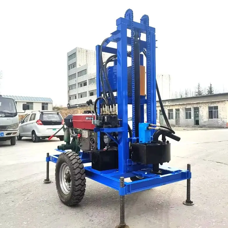 Customized Portable Diesel Hydraulic Drill Rig For Efficient Water Well Drilling 100m 150m 180m 22HP 25HP 28HP 30HP 35HP
Customized Portable Diesel Hydraulic Drill Rig For Efficient Water Well Drilling 100m 150m 180m 22HP 25HP 28HP 30HP 35HP