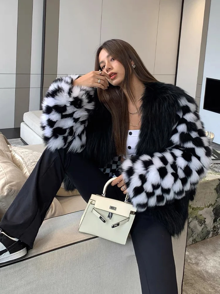 Women Fashion Winter Real Fox Fur Sleeve Real Raccoon Fur Body Fur Collar Warm Outerwear Coat
Women Fashion Winter Real Fox Fur Sleeve Real Raccoon Fur Body Fur Collar Warm Outerwear Coat