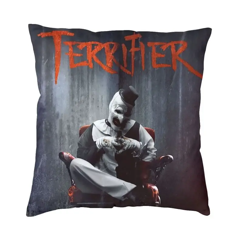 Terrifiers Girl Halloween Horror Movie Pillow Cover Home Decorative Cushion Cover Throw Pillow for Car Double-sided Printing
Terrifiers Girl Halloween Horror Movie Pillow Cover Home Decorative Cushion Cover Throw Pillow for Car Double-sided Printing