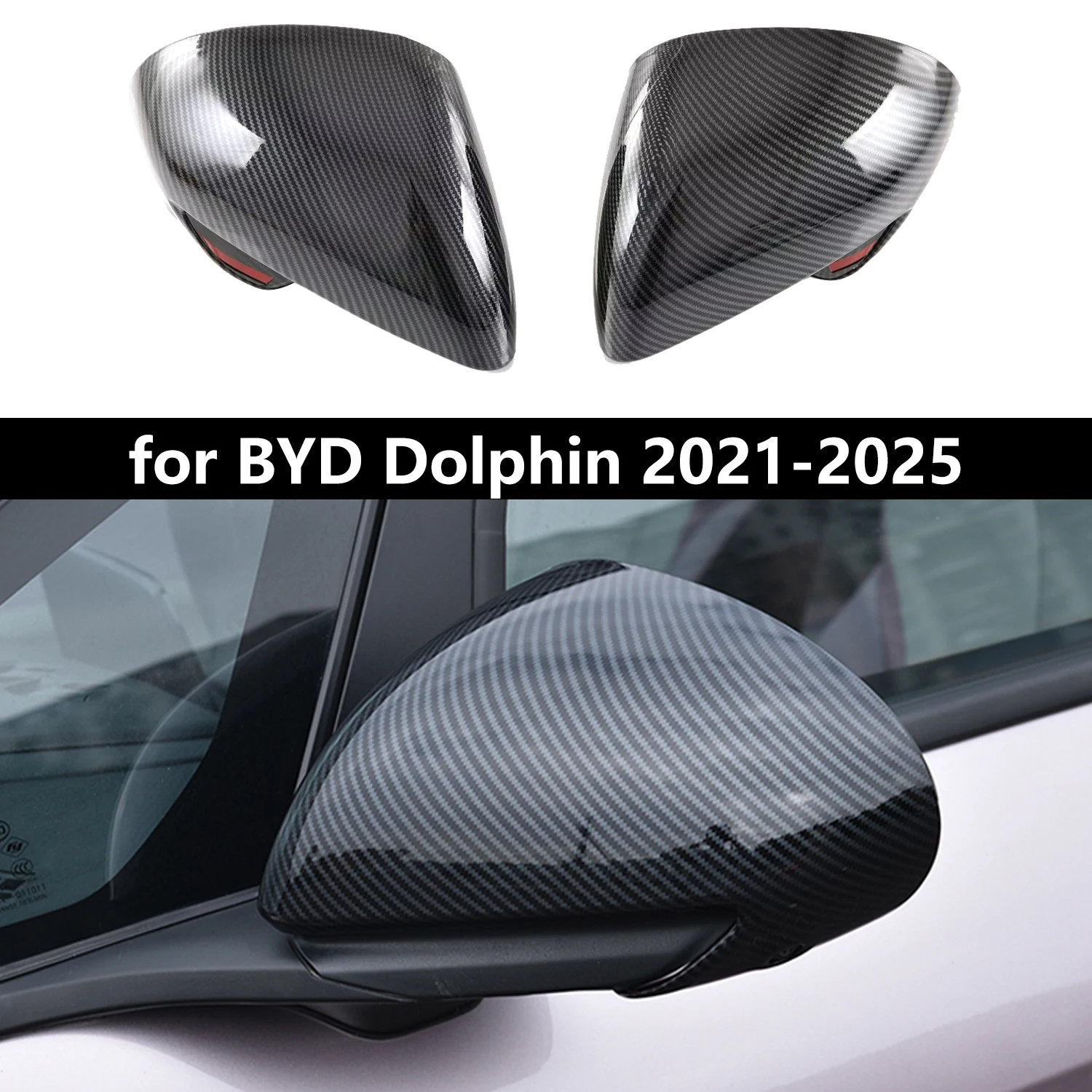 LHD! RHD! Car Exterior Mirror Cover for BYD Dolphin 2021-2025 ABS Carbon Fiber Style Side Mirrors Caps Cases Self-Adhesive 2PCS
LHD! RHD! Car Exterior Mirror Cover for BYD Dolphin 2021-2025 ABS Carbon Fiber Style Side Mirrors Caps Cases Self-Adhesive 2PCS