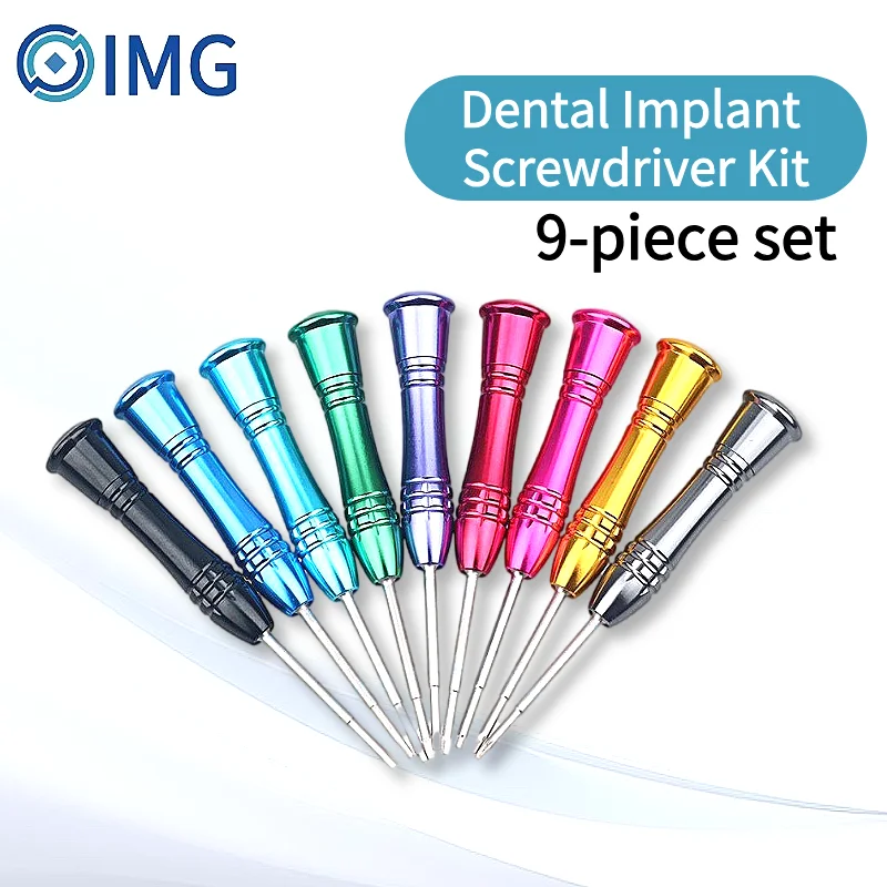 Dental Lab Denture Screwdriver for Technician, Universal Fit for Osstem Dentium 3I Oral Implant Systems
Dental Lab Denture Screwdriver for Technician, Universal Fit for Osstem Dentium 3I Oral Implant Systems