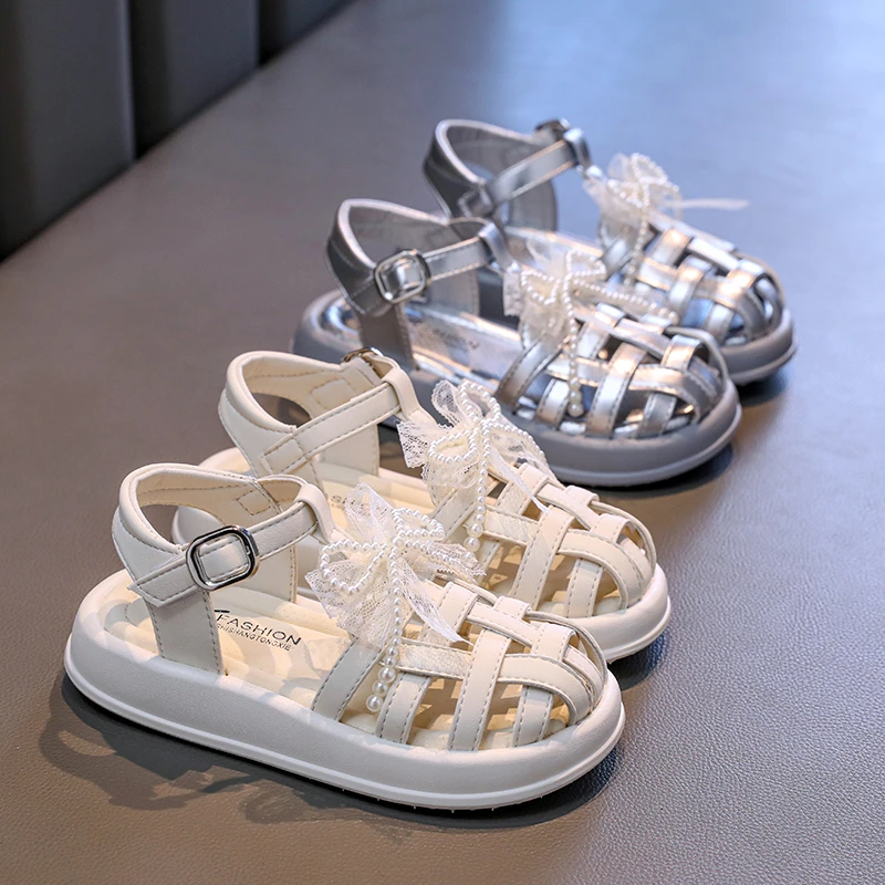 Sweet Girl Sandals Woven Hollow-out Children Fashion Princess Bowknot Shoes Summer Elegant Lace Trend Kids Causal Beach Sandals
Sweet Girl Sandals Woven Hollow-out Children Fashion Princess Bowknot Shoes Summer Elegant Lace Trend Kids Causal Beach Sandals