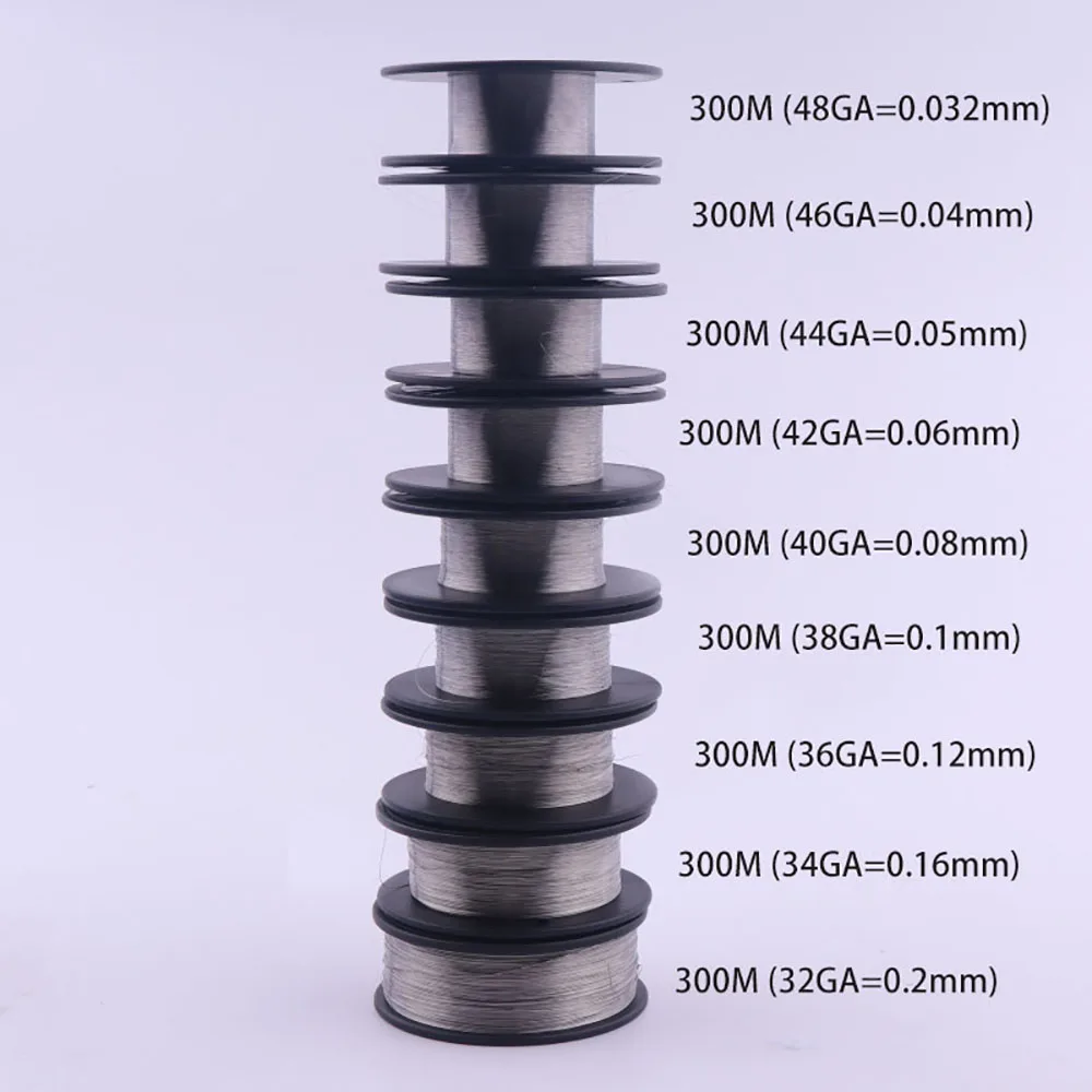 XFKM Heating Wire SS316L/A1/ni80 Resistance 1000 Feet/roll 32GA 34GA 36GA 38GA 40GA 42GA Rebuildable DIY Wicks Tools Accessories
XFKM Heating Wire SS316L/A1/ni80 Resistance 1000 Feet/roll 32GA 34GA 36GA 38GA 40GA 42GA Rebuildable DIY Wicks Tools Accessories