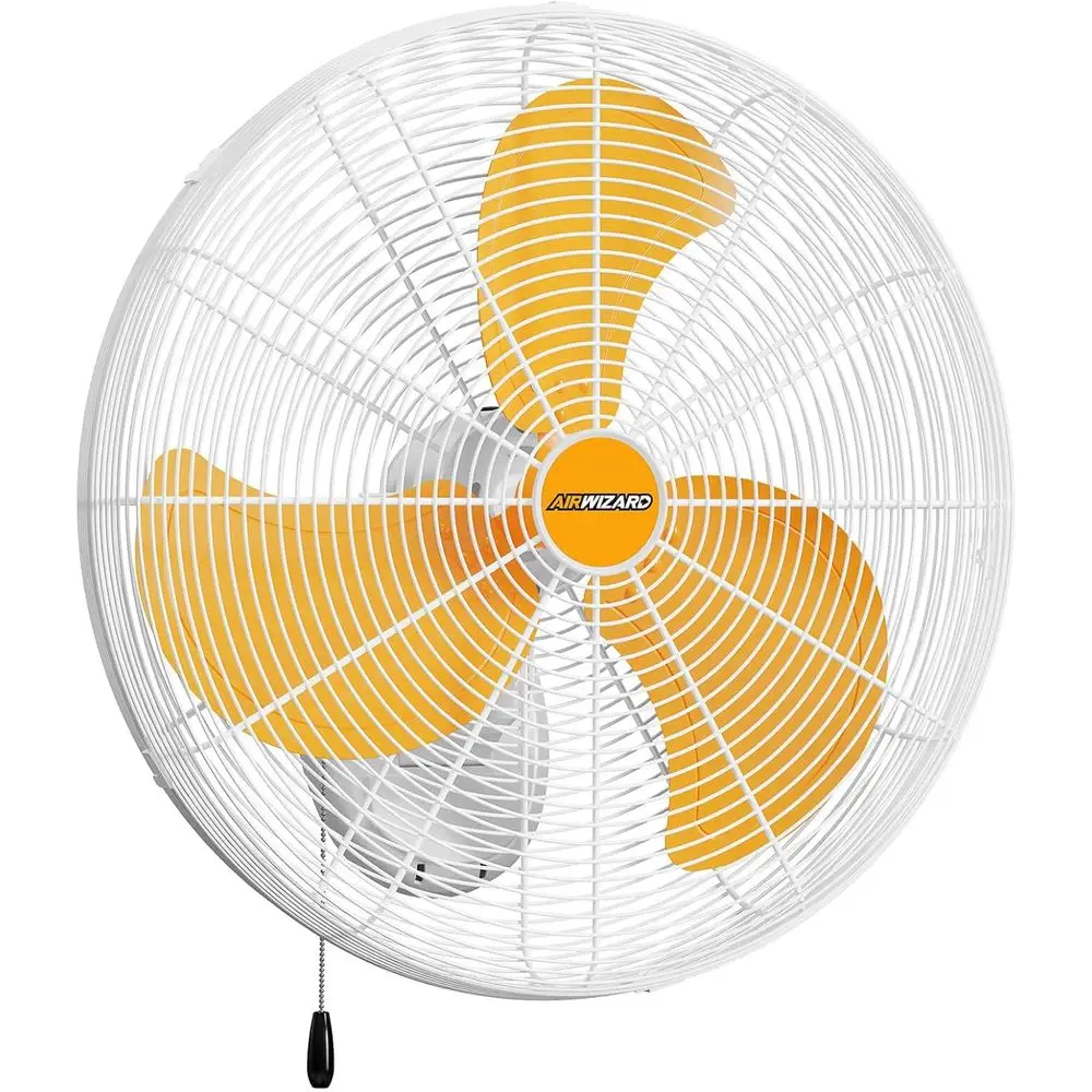 18 Outdoor Oscillating Wall Fan, High-Velocity, IPX4 Waterproof, 4750 CFM, 3-Speed Adjustable for Greenhouse, Patio, Garage, Wor
18 Outdoor Oscillating Wall Fan, High-Velocity, IPX4 Waterproof, 4750 CFM, 3-Speed Adjustable for Greenhouse, Patio, Garage, Wor