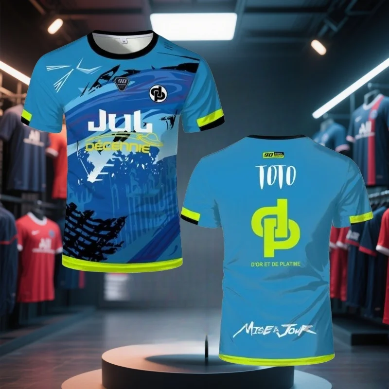 Jersey 90-minute Men's Streetwear 3d Printed Quick-drying Breathable T-shirt 3d Round Neck Motorcycle Short Sleeve
Jersey 90-minute Men's Streetwear 3d Printed Quick-drying Breathable T-shirt 3d Round Neck Motorcycle Short Sleeve