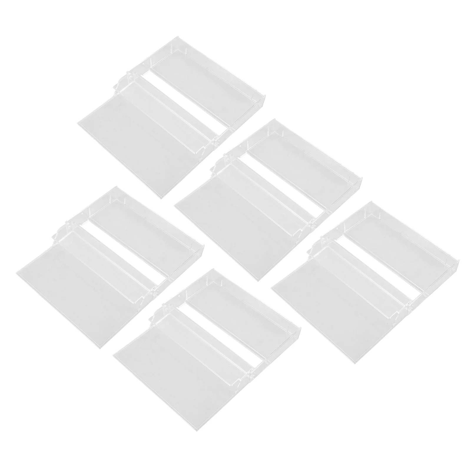 5 Pcs Tape Storage Box Crate Audio Cassette Cases Holder Sturdy Transparent Clear Music Boxes Bulk Convenience
5 Pcs Tape Storage Box Crate Audio Cassette Cases Holder Sturdy Transparent Clear Music Boxes Bulk Convenience