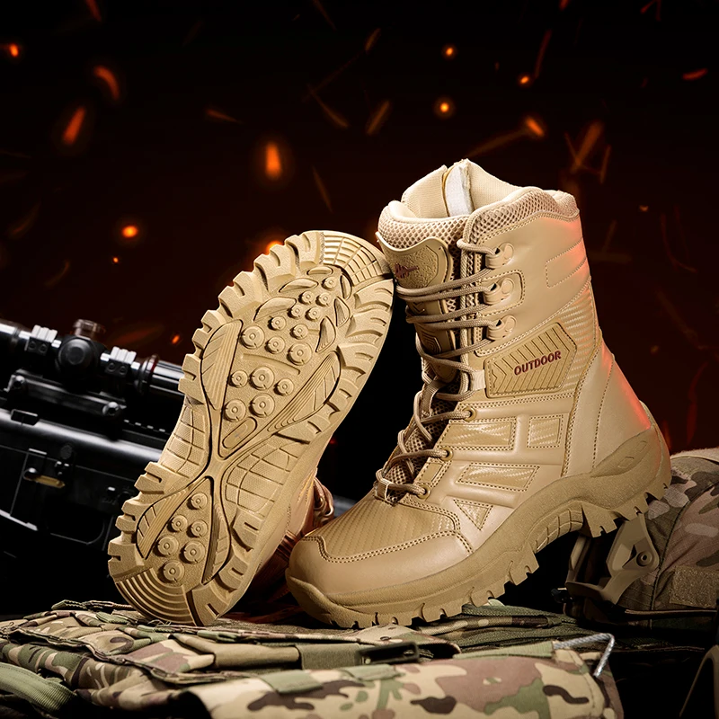 High Quality Classic Men's Outdoor Boots Large Size 39-47 Comfort Non-Slip Desert Boots Men Lace-Up Platform Hiking Boots Man
High Quality Classic Men's Outdoor Boots Large Size 39-47 Comfort Non-Slip Desert Boots Men Lace-Up Platform Hiking Boots Man