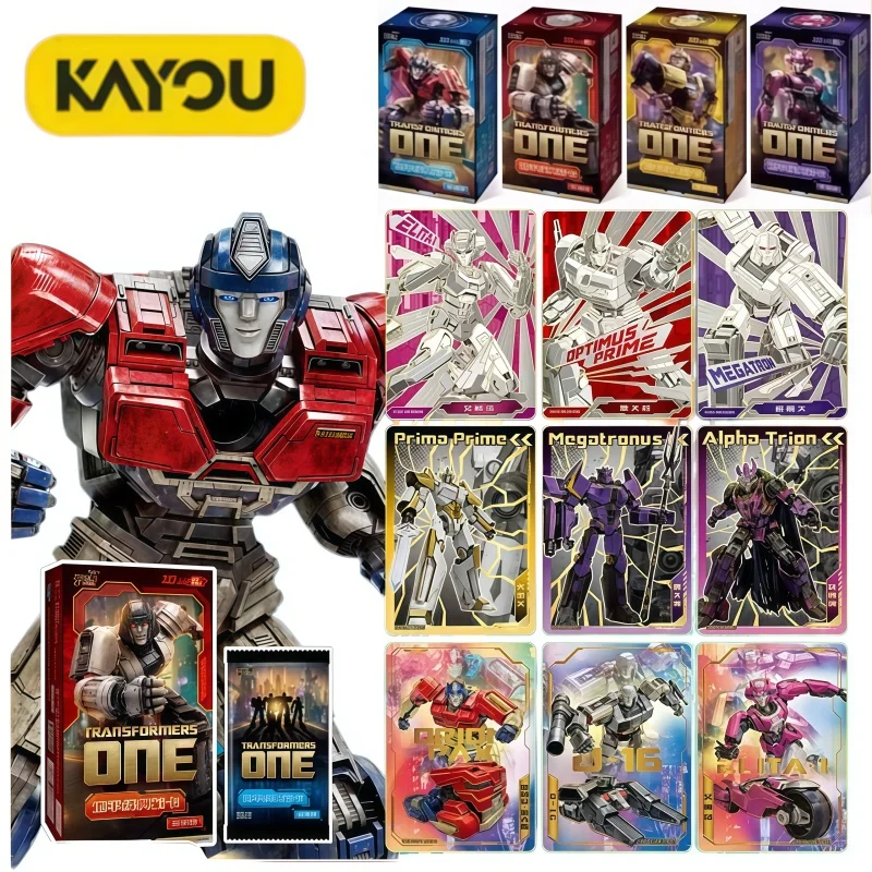 KAYOU Genuine Transformers Card Horizon Collection Card Origin Package Optimus Prime Bumblebee SE Card Collect Gifts Toys
KAYOU Genuine Transformers Card Horizon Collection Card Origin Package Optimus Prime Bumblebee SE Card Collect Gifts Toys
