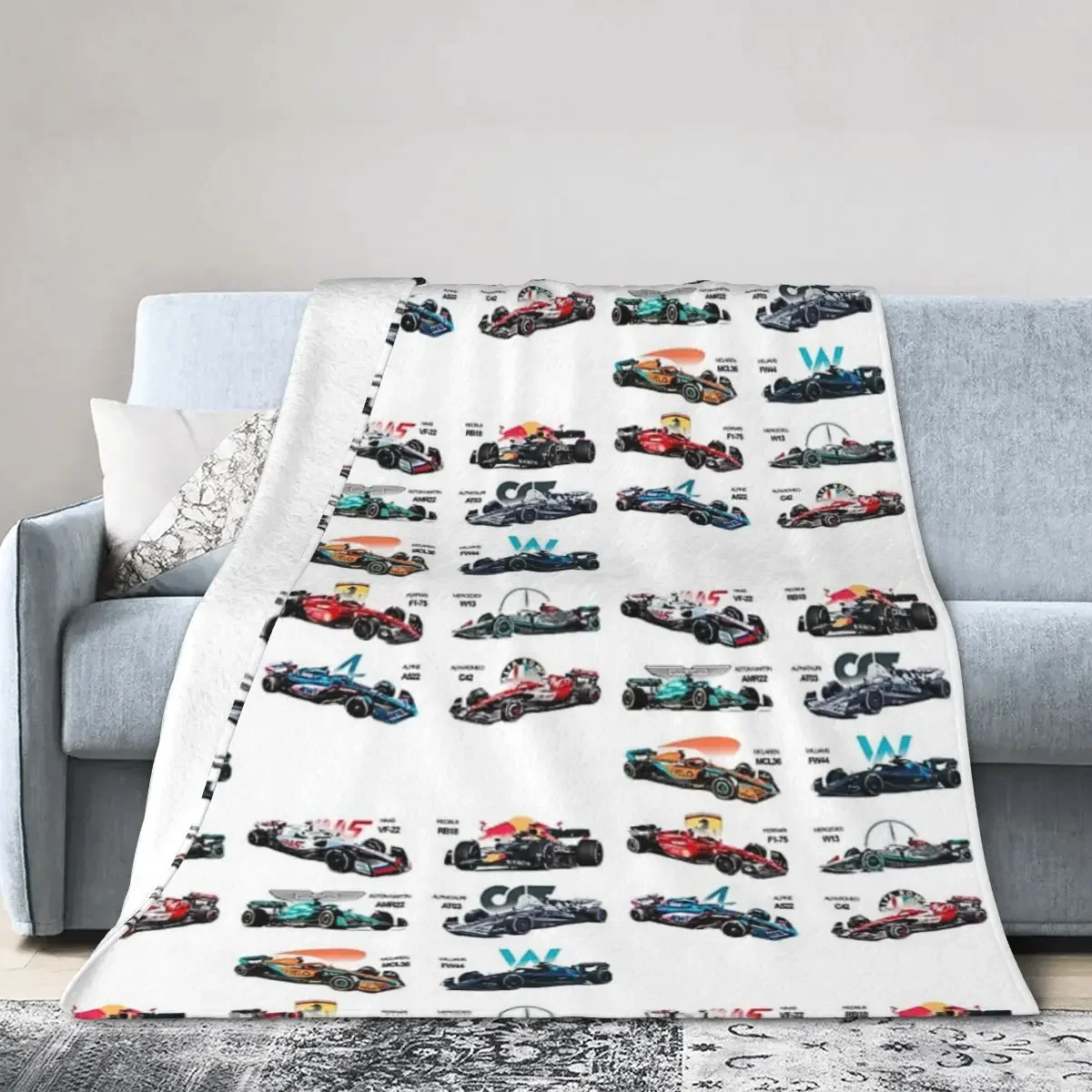F1 All Cars 2022 Blanket Soft Warm Flannel Throw Blanket Bedspread for Bed Living room Picnic Travel Home Sofa
F1 All Cars 2022 Blanket Soft Warm Flannel Throw Blanket Bedspread for Bed Living room Picnic Travel Home Sofa