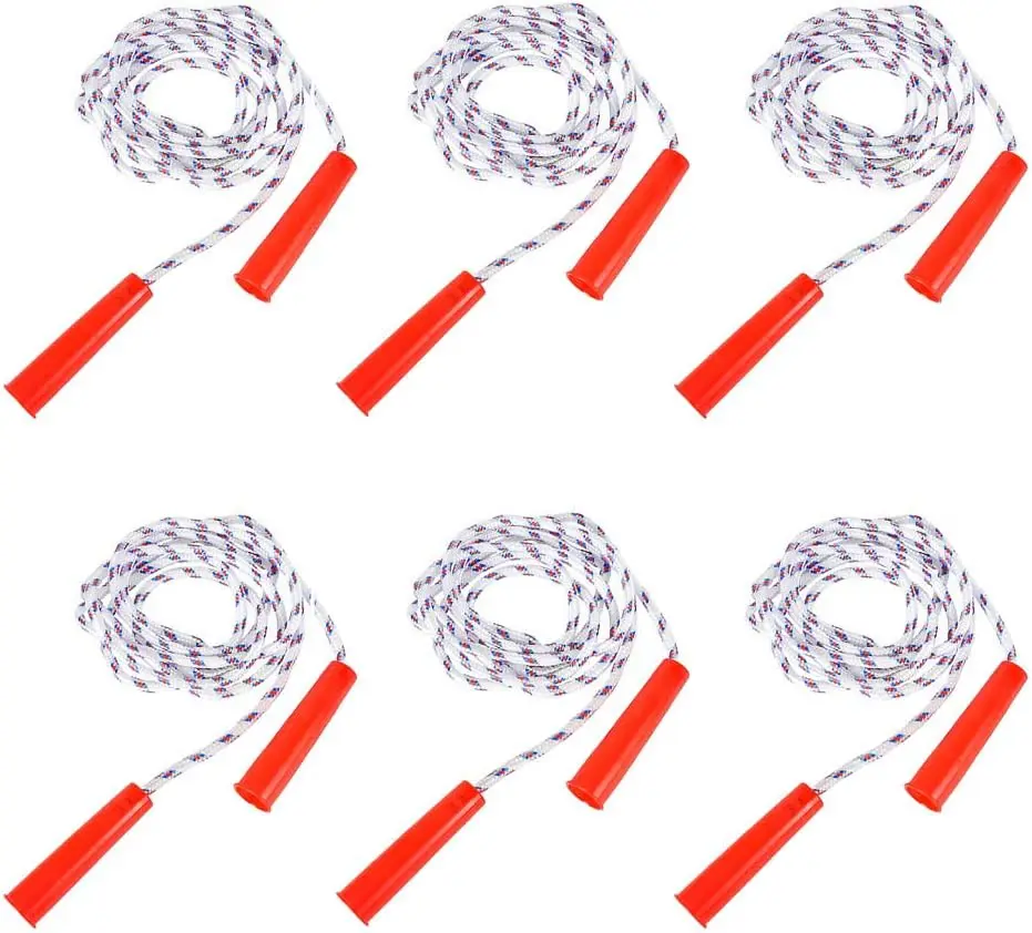 Durable Nylon Jump Ropes for Kids, 84" Long, 12 Pack - Indoor & Outdoor Skipping Fun
Durable Nylon Jump Ropes for Kids, 84" Long, 12 Pack - Indoor & Outdoor Skipping Fun