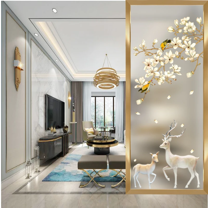 Modern minimalist entry porch integrated cabinet living room partition storage cabinet light luxury front door glass screen cabi
Modern minimalist entry porch integrated cabinet living room partition storage cabinet light luxury front door glass screen cabi
