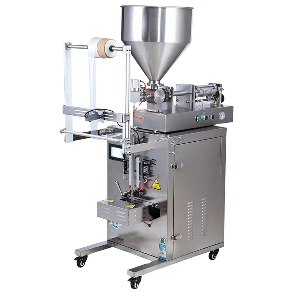 SANYING PP Multi-function Chili Sauce Cream Sachet Pouch Liquid Paste Packaging Machine
SANYING PP Multi-function Chili Sauce Cream Sachet Pouch Liquid Paste Packaging Machine