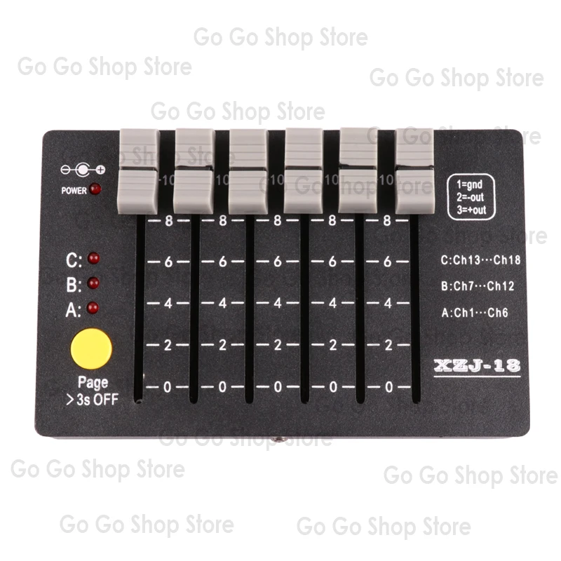 DMX512 Controller – Mini Portable Console for Stage Lighting Testing, Maintenance, and Dimming (Battery-Powered)
DMX512 Controller – Mini Portable Console for Stage Lighting Testing, Maintenance, and Dimming (Battery-Powered)