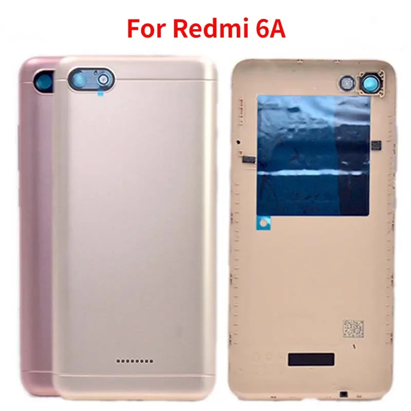 Задняя крышка батарейного отсека для Xiaomi Redmi 6A, сменный корпус с кнопками питания и громкости, объектив камеры
Задняя крышка батарейного отсека для Xiaomi Redmi 6A, сменный корпус с кнопками питания и громкости, объектив камеры