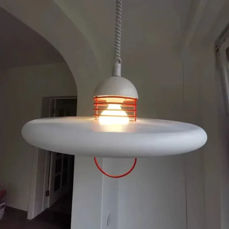 Minimalist Flying Saucer Pendant Light for Bedroom LivingRoom Dining Room Office Study Area with LED Hanging Design Lamp Fixture
Minimalist Flying Saucer Pendant Light for Bedroom LivingRoom Dining Room Office Study Area with LED Hanging Design Lamp Fixture