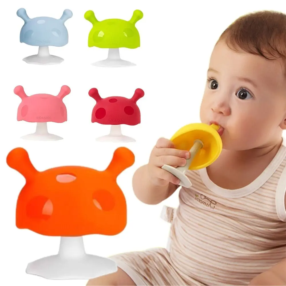 with Suction Base Baby Teething Toys Easy to Grasp Teething Relief Silicone Baby Teether Soft Safe and Comfortable Teether Toys
with Suction Base Baby Teething Toys Easy to Grasp Teething Relief Silicone Baby Teether Soft Safe and Comfortable Teether Toys