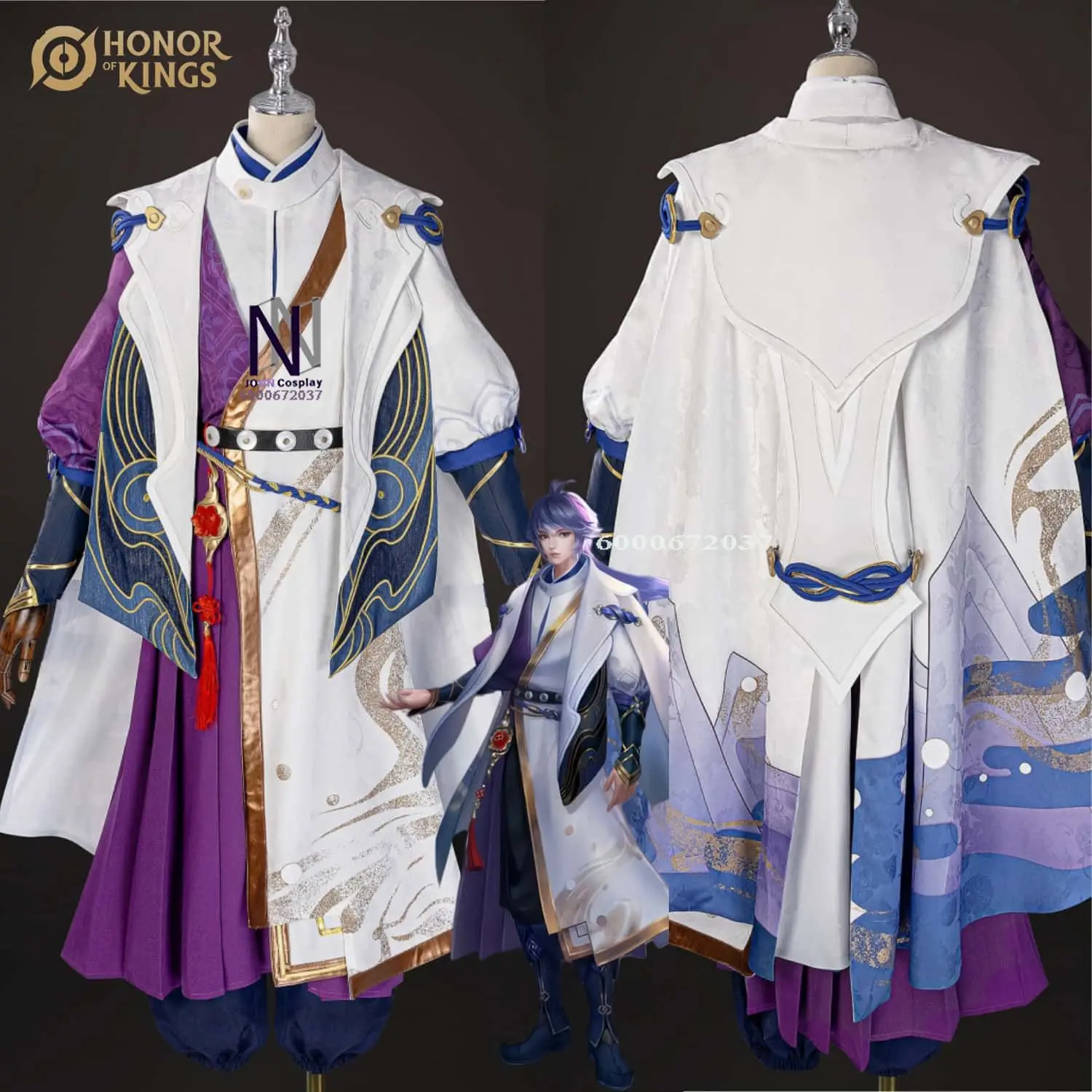 Game Honor of Kings Cosplay Costume Anime Yi Xing Role Playing New Clothes with 3D Parts for Men Adult Comic Con Party Wig Shoes
Game Honor of Kings Cosplay Costume Anime Yi Xing Role Playing New Clothes with 3D Parts for Men Adult Comic Con Party Wig Shoes