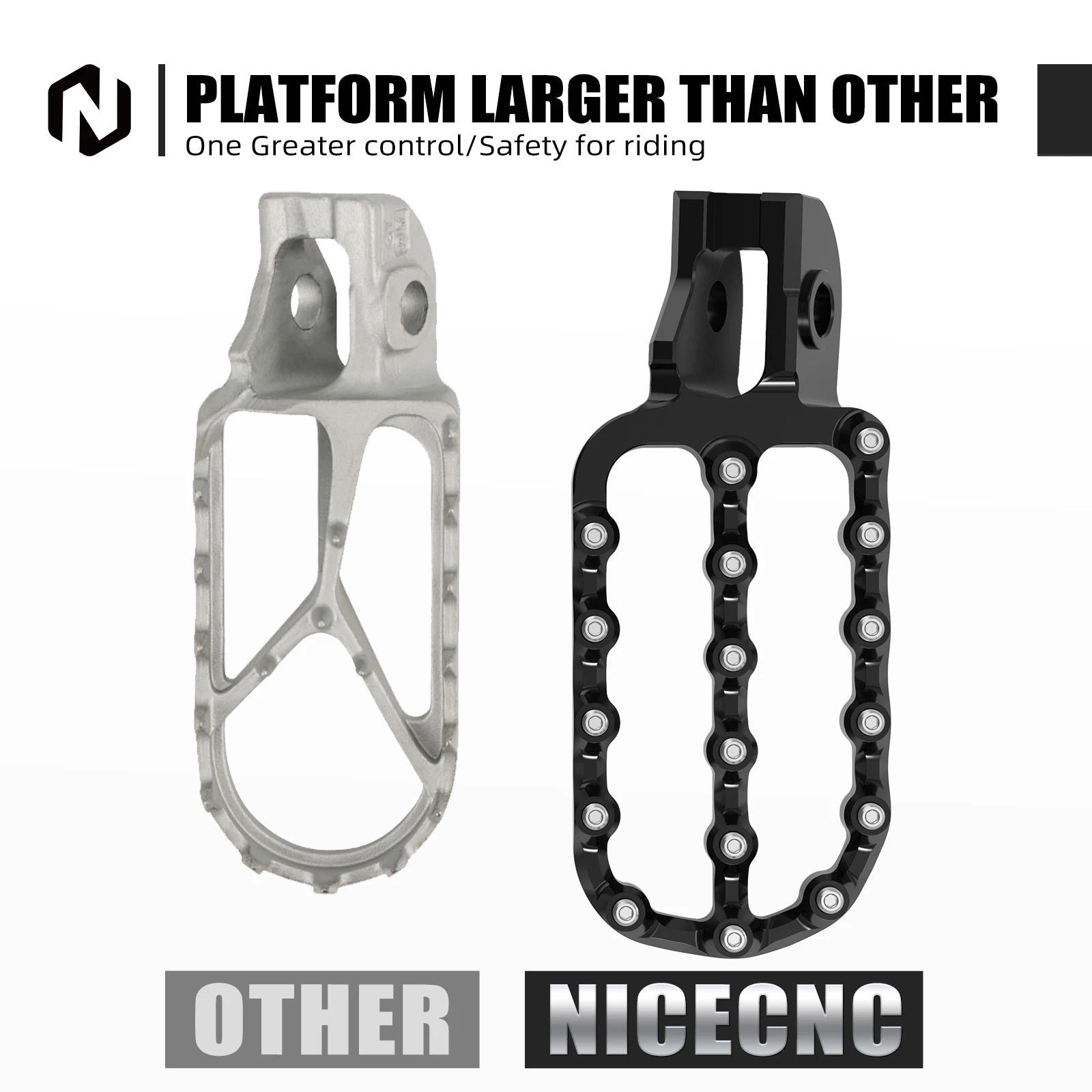 For 2023 2022 2021 KTM EXC 300 EXC-F 350 450 500 Lengthened Enlarged Foot Peg Footrest For Husqvarna TE 300 FE 450 GasGas EC 300
For 2023 2022 2021 KTM EXC 300 EXC-F 350 450 500 Lengthened Enlarged Foot Peg Footrest For Husqvarna TE 300 FE 450 GasGas EC 300