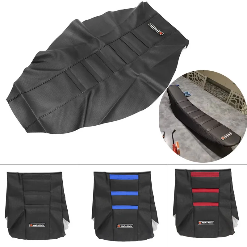 Motorcycle Vinyl Ribbed Gripper Soft Seat Cover For Suzuki For Honda Yamaha SWM For Kawasaki Ducati SHINERAY KAYO Saddle Cover
Motorcycle Vinyl Ribbed Gripper Soft Seat Cover For Suzuki For Honda Yamaha SWM For Kawasaki Ducati SHINERAY KAYO Saddle Cover