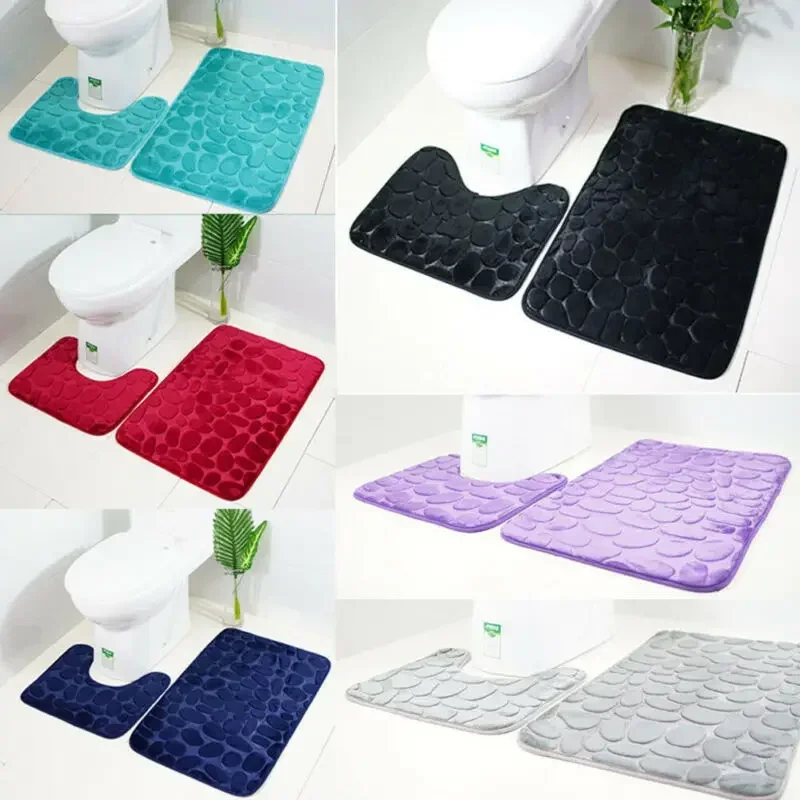 2pcs/set Funnel Cobblestone Bath Bathroom Anti-slip Carpet Mat Toilet Rug New bathroom mat set
2pcs/set Funnel Cobblestone Bath Bathroom Anti-slip Carpet Mat Toilet Rug New bathroom mat set
