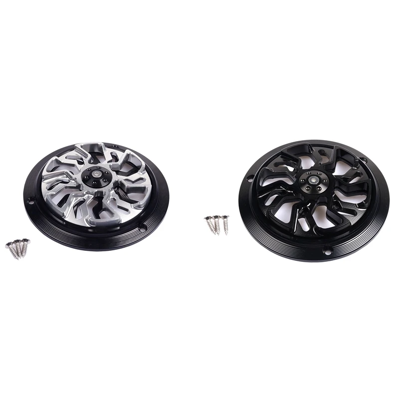 2 Pcs Motorcycle Engine Cover Fan Protector Radiator Guard For Vespa Sprint 150 Primavera 150 2013-2020, Silver & Black
2 Pcs Motorcycle Engine Cover Fan Protector Radiator Guard For Vespa Sprint 150 Primavera 150 2013-2020, Silver & Black