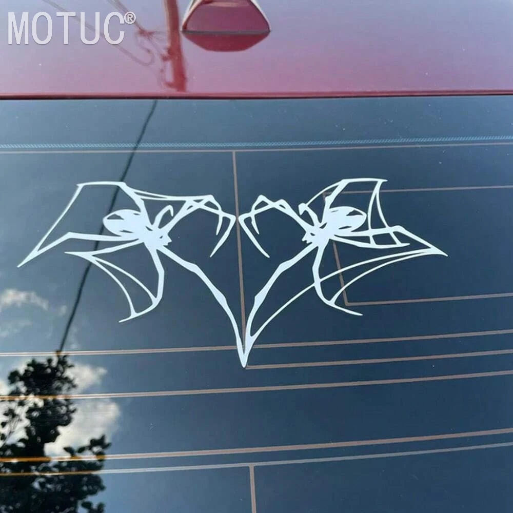 1pc Creative Spider Heart Shape Car Stickers Waterproof Vinyl Decals for Windows Trunk Hood Door Trunk Moto Fairing Fuel Tank
1pc Creative Spider Heart Shape Car Stickers Waterproof Vinyl Decals for Windows Trunk Hood Door Trunk Moto Fairing Fuel Tank