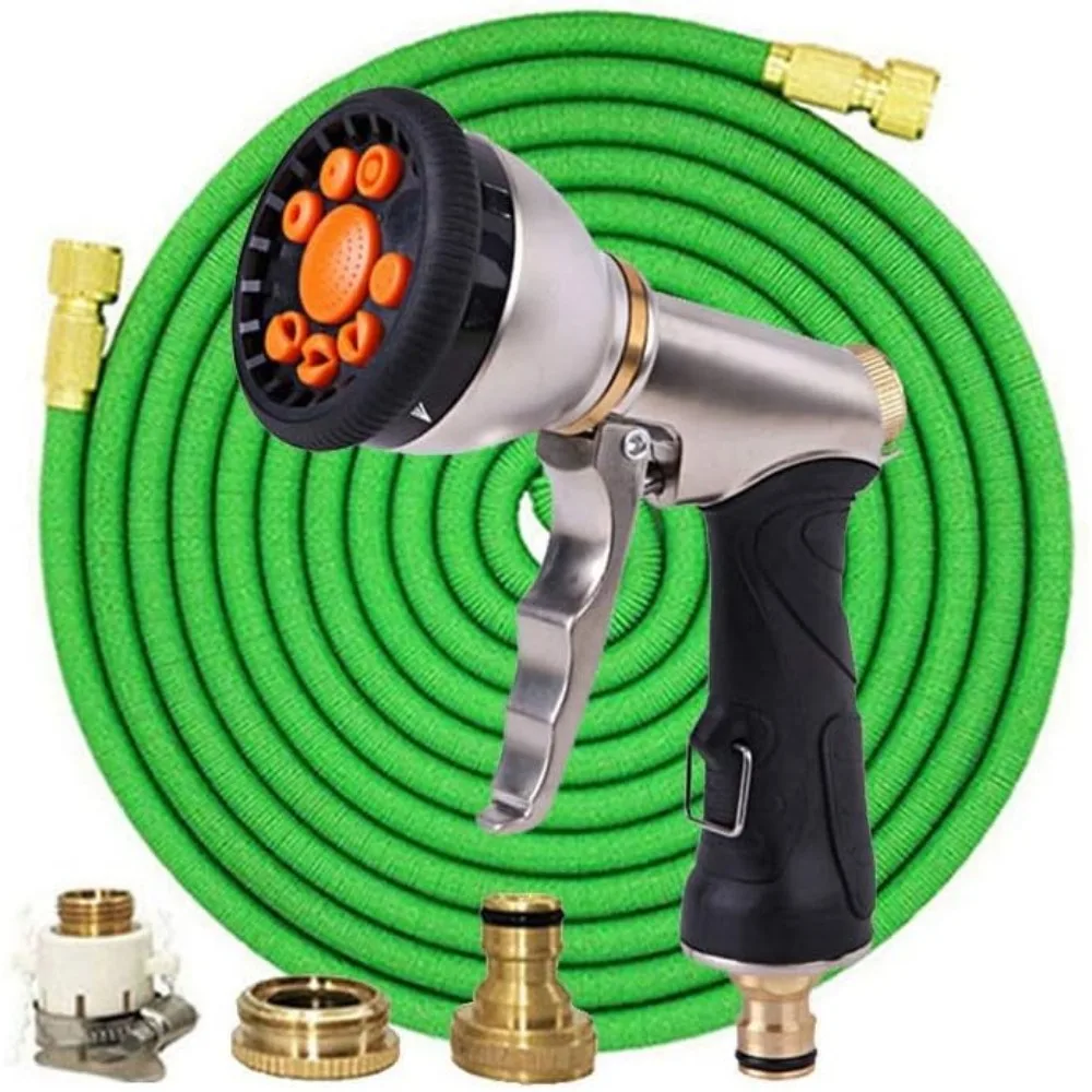 Hot Garden Irrigation Hose Telescopic Water Gun Hose High Pressure Car Wash Hose Nozzle for Outdoor Garden Watering
Hot Garden Irrigation Hose Telescopic Water Gun Hose High Pressure Car Wash Hose Nozzle for Outdoor Garden Watering
